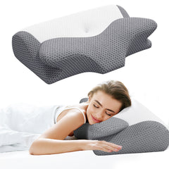 SWBVS Cervical Pillow - Ergonomic memory foam pillow for neck and shoulder pain relief.