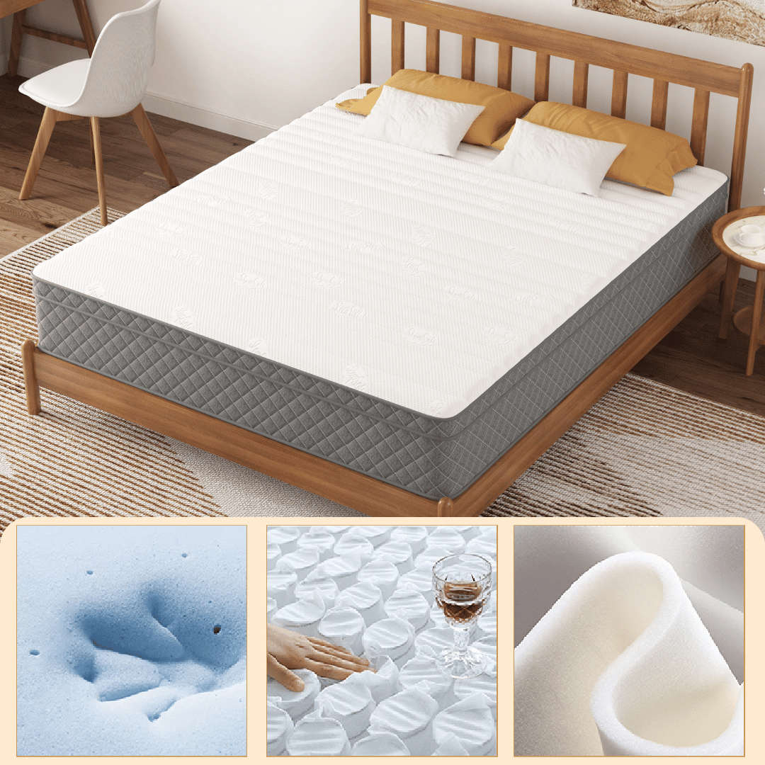 This mattress offers the perfect balance of softness and support, thanks to its high-quality foam and durable spring construction.