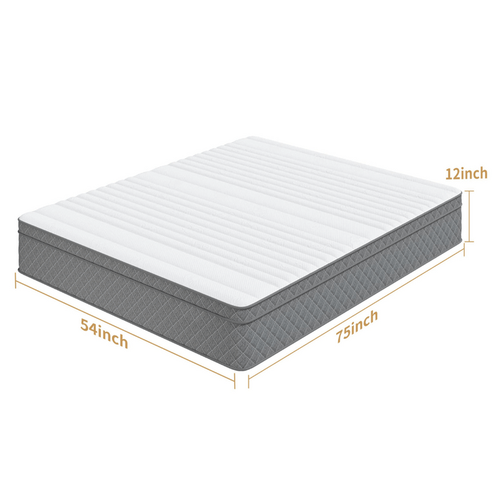 Swbvs Mattress LB 12Inch Medium & Firm Mattress