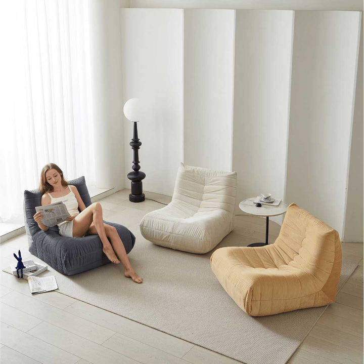 Ergonomically designed small sofa, lazy floor sofa for adults and kids -3