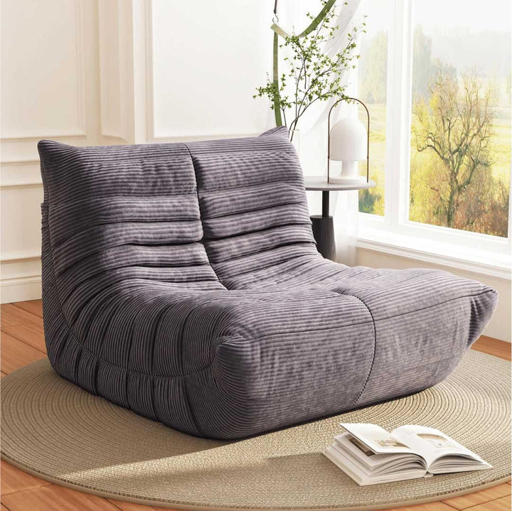 Ergonomically designed small sofa, lazy floor sofa for adults and kids -5