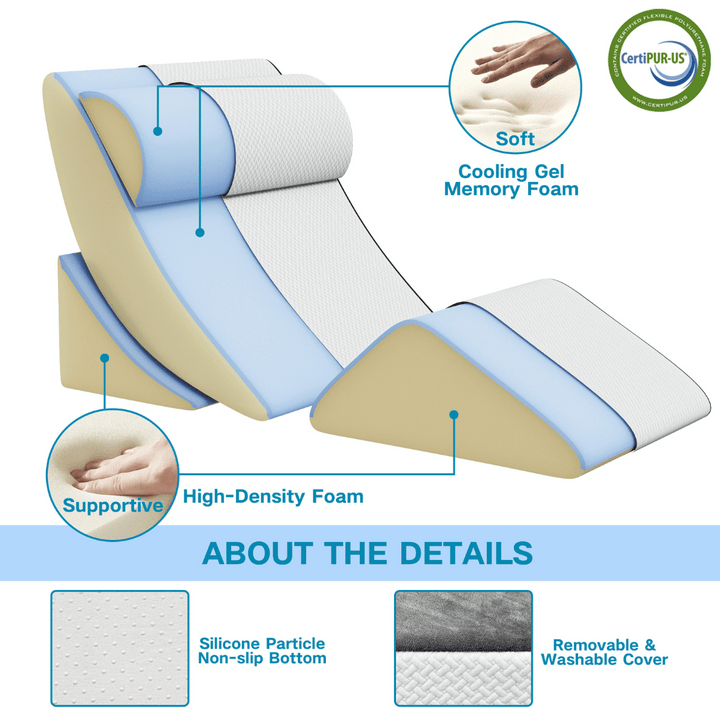 SWBVS Backrest Wedge Pillow 