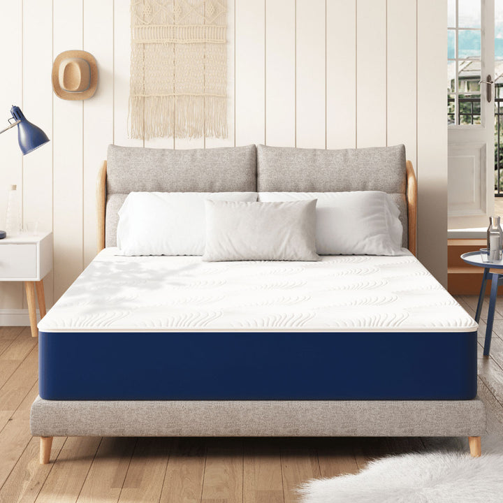 SWBVS 10 inch firm cooling gel memory foam mattress -1