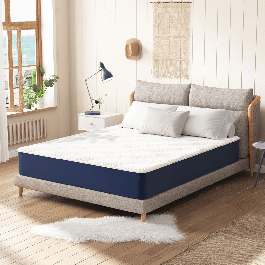 SWBVS 10 inch firm cooling gel memory foam mattress -2