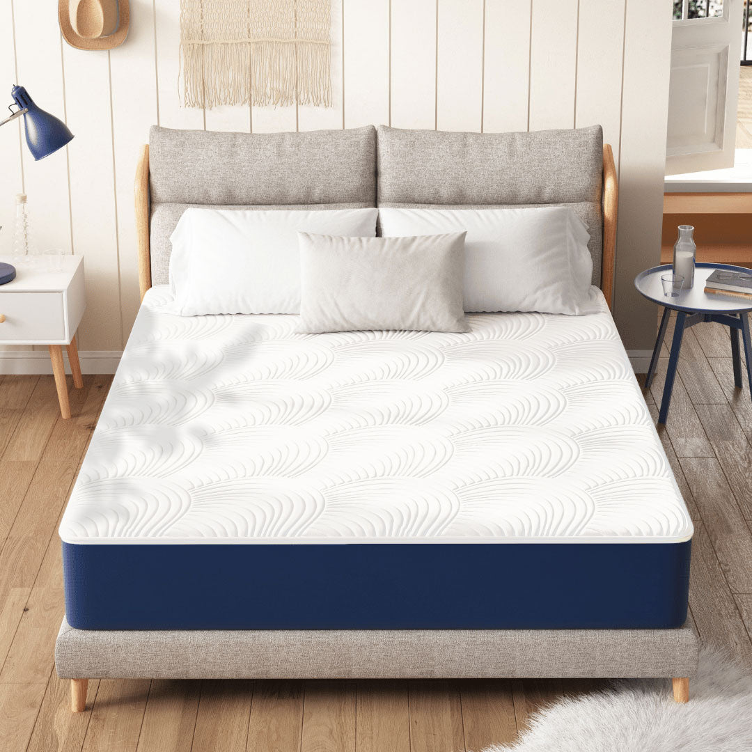 SWBVS 10 inch firm cooling gel memory foam mattress -5