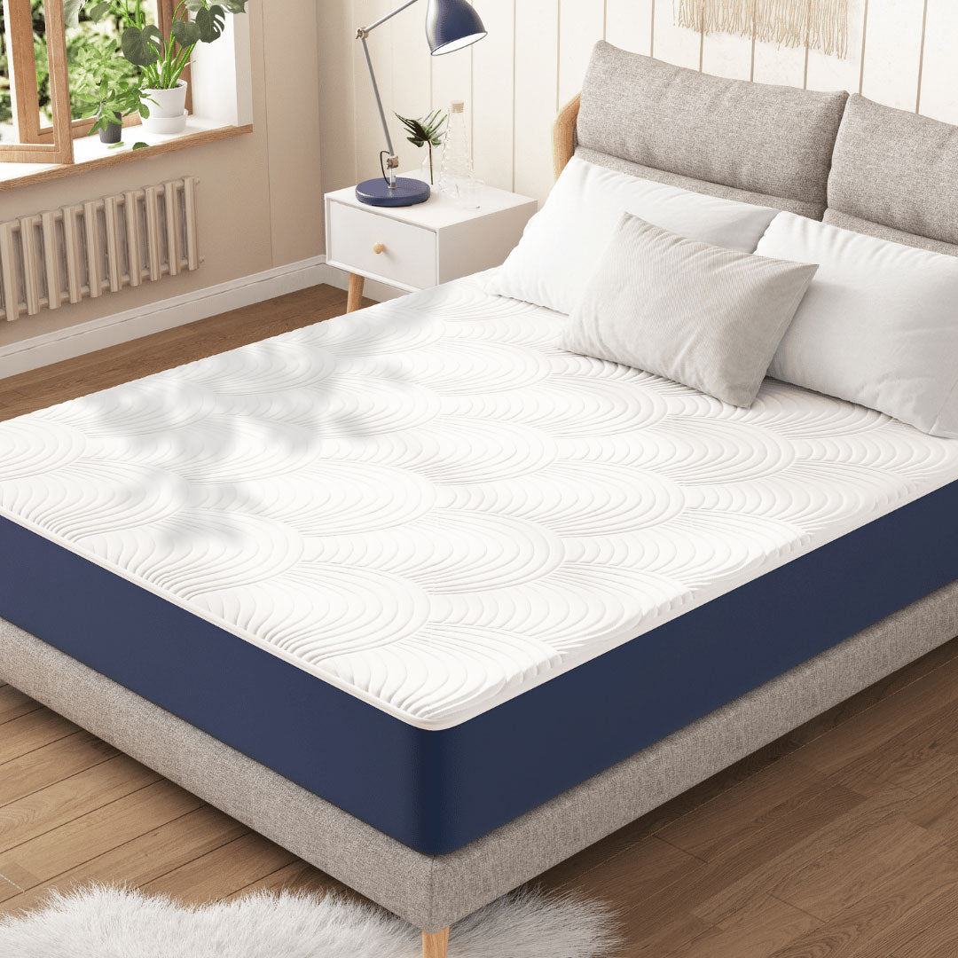 SWBVS 10 inch firm cooling gel memory foam mattress -6