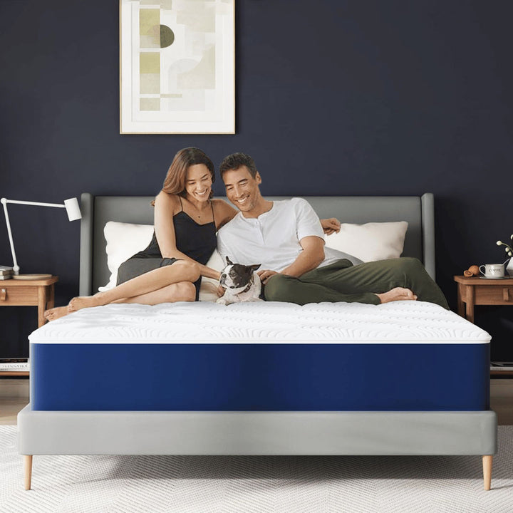 SWBVS 10 inch firm cooling gel memory foam mattress -8