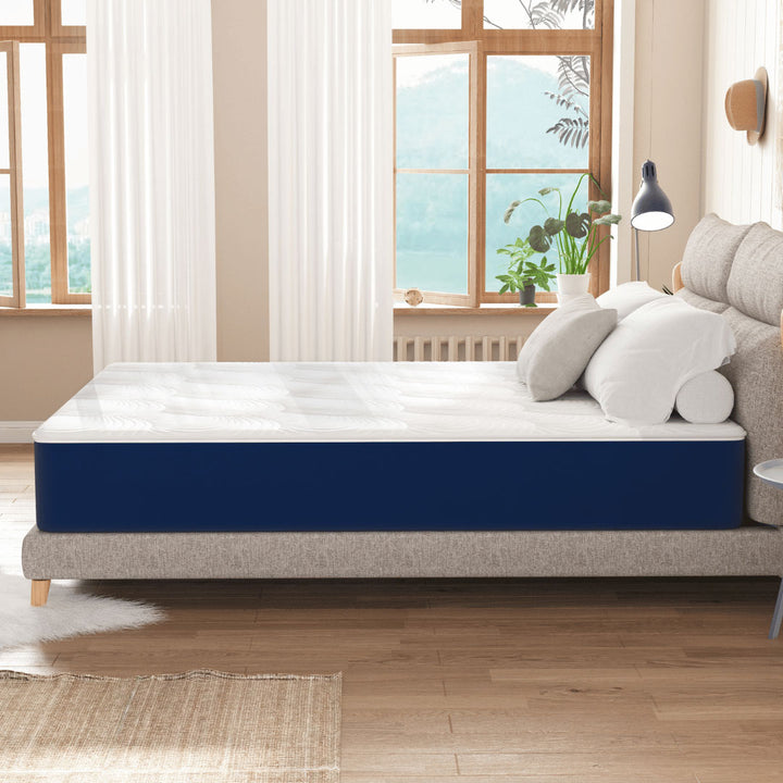 SWBVS 10 inch firm cooling gel memory foam mattress -9