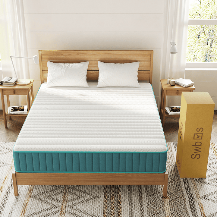 Swbvs Mattress Green 14 Inch Medium Mattress